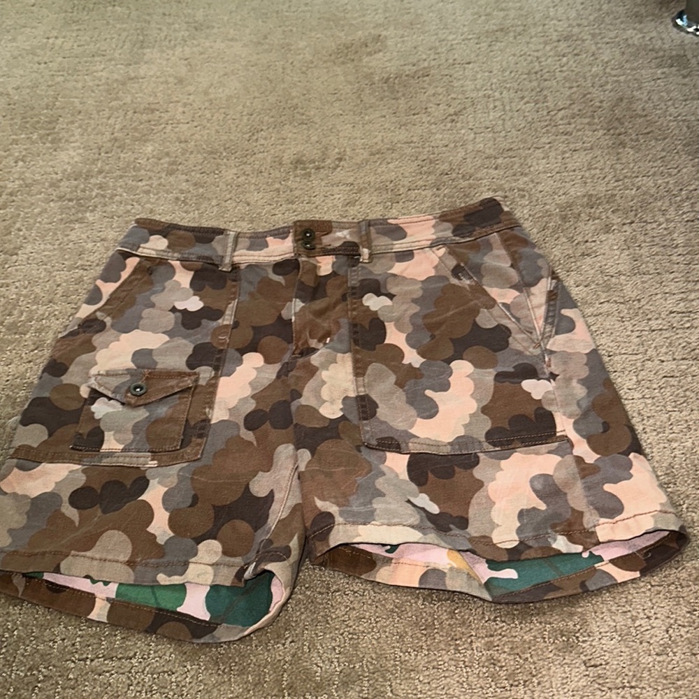 Anthropologie Camo Shorts- nice length